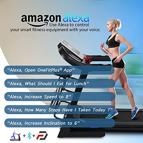 Image of Fitkit XR Series 3.25HP Peak DC-Motorized Treadmill with Free At Home Installation - Black