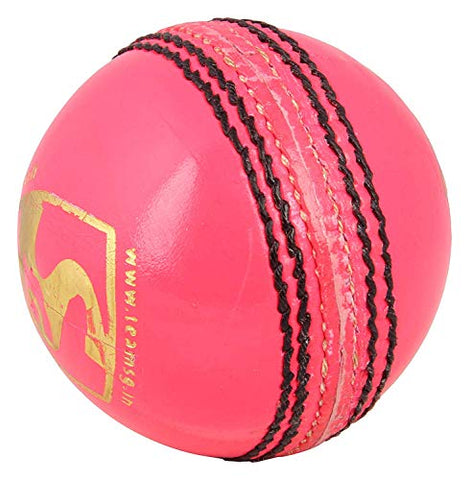 Image of SG Club Cricket Leather Ball (Pink)