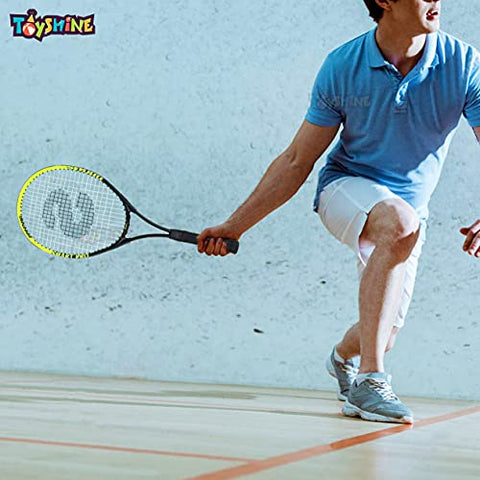 Image of Toyshine SSTP Power 27 Professional Aluminium Tennis Racquet, Good Control Grip, Strung with Cover (Multicolor)