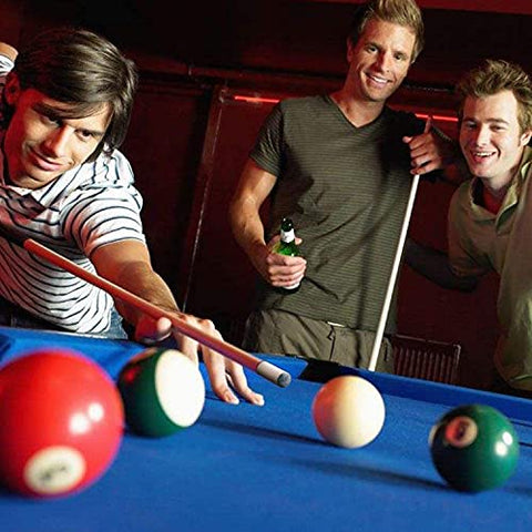 Image of SAVITA 50 Pieces Assorted Pool Billiard Cue Tips Pool Stick Tips Replacements Compatible with 9mm, 10mm, 11mm, 12mm, 13mm Cue Tips