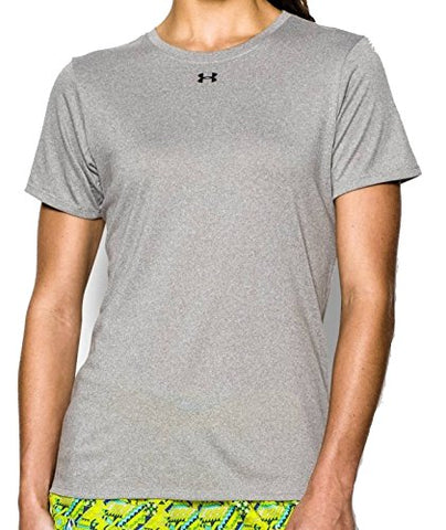 Image of Under Armour Women's UA Locker T-Shirt Medium True Gray Heather