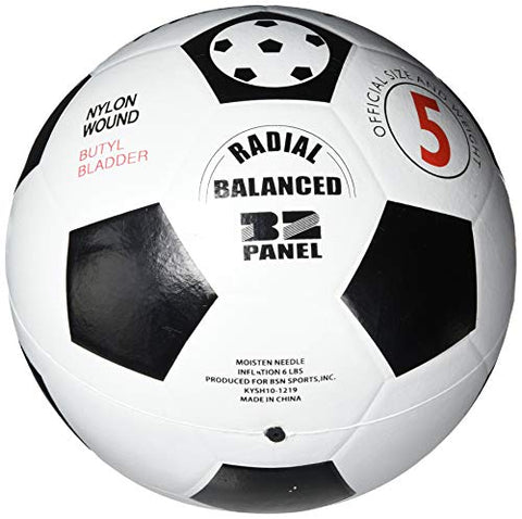 Image of MacGregor Rubber Soccer Ball, Size 5