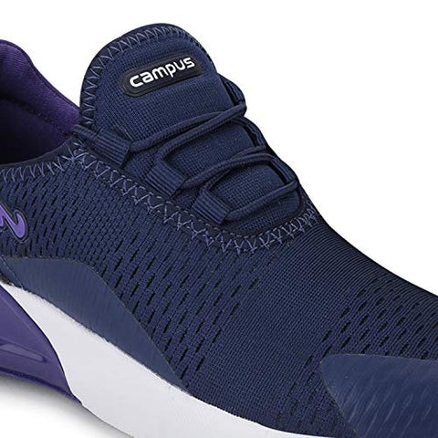 Image of Campus Women's Dragon Ladies Navy/Prpl Running Shoes-5 UK (38 EU) (5G-673)