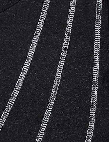 Image of MOQIVGI Women's Athletic Shirts and Tees, Short Sleeve Workout Tops, Dry Fit Moisture Wicking Yoga Sports Running Pilates Aerobics Fititness Active Wear Clothes Black Medium