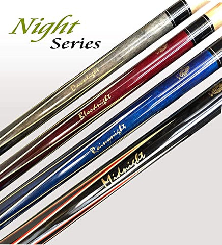 Image of Tai ba cues Pool cue Linen Wrap Pool Stick cue with 13mm Multilayer Leather Tip, 58", Hardwood Canadian Maple Professional Billiard 19, 20, 21 Oz (Selectable) 2-Piece Pool Cue Stick
