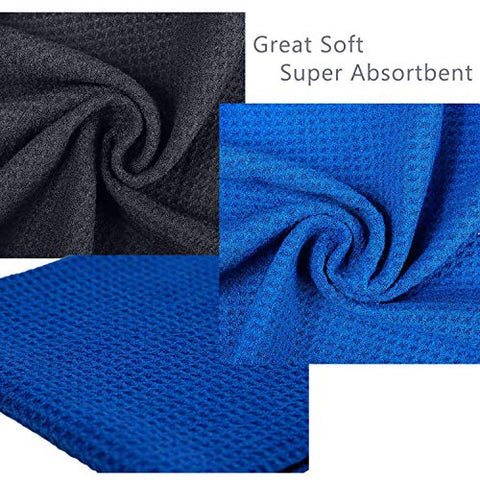 Image of Vetoo Microfiber Golf Towel (Blue)