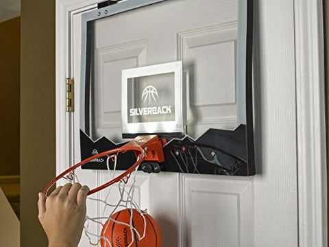 Image of Silverback LED Mini Basketball Hoop Set, 23"