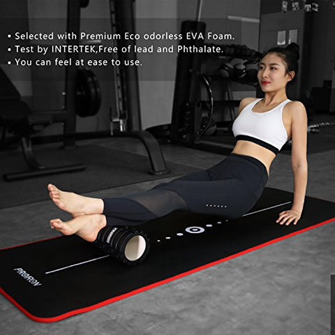 Image of PROIRON Foam Roller Massage(BLACK), Body Roller for Muscle Physio Therapy, Ultra Lightweight Body Roller for Pain Relief, Perfect for Fitness Sports Home Gym