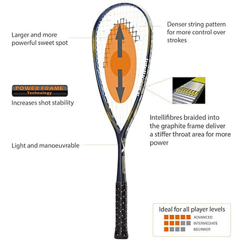 Image of HEAD Intelligence 1X120 Squash Racquet