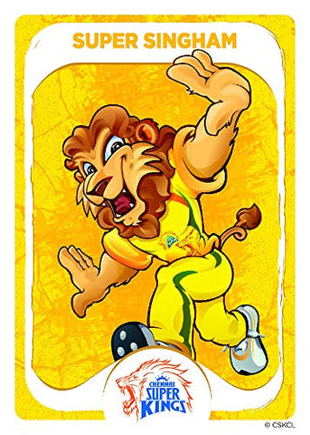 Image of KAADOO Howzzat!-CSK Cricket Team Card Game and collectibe for 6+ Year Olds - Proudly Made in India (2-4 Players)