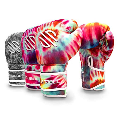 Image of Sanabul Funk Strike Tie Dye Gel Boxing Kickboxing Training Gloves (Classic Swirl, 16 oz)