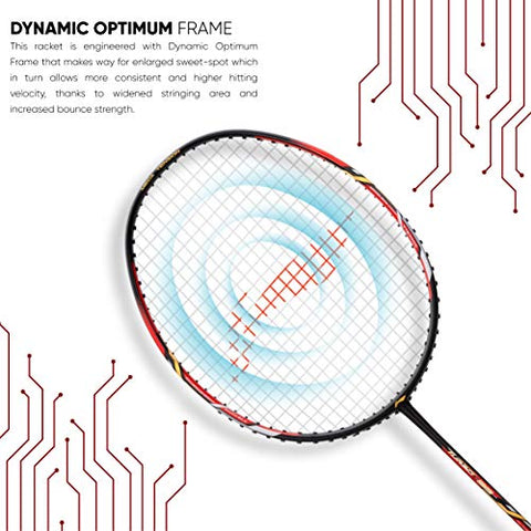 Image of Li-Ning Turbo 99 Strung Carbon Fibre Racket With Free Full Cover