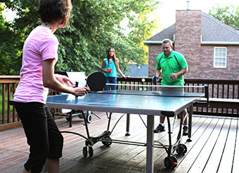 Image of STIGA Water-Resistant, Durable, Outdoor Table Tennis Balls Minimize Wind Resistance (4-Pack)