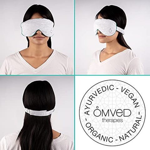 Image of Omved SLEEP EASY Relaxing Travel Eye Mask with Mild Aroma of Herbs and Essential Oils