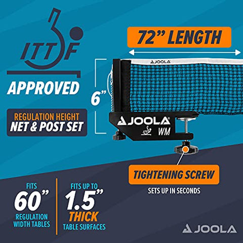 Image of JOOLA WM Table Tennis Net Set