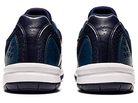 Image of ASICS Men's Court Slide Mako Blue/Peacoat Leather Tennis Shoes-9 UK (44 EU) (10 US) (1041A037)