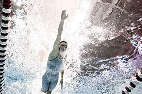 Image of Finis 3.45.073.241 Lightning Swimming Goggles (Silver/Mirror)