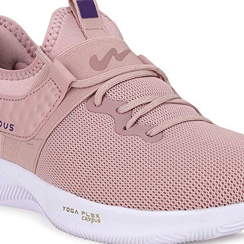 Image of Campus Women's Sherry Peach/PRPL Running Shoes 7-UK
