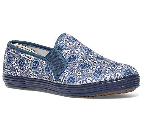 Image of BATA Women Printed Fitness Blue Sneakers6 Kids UK (5599297)