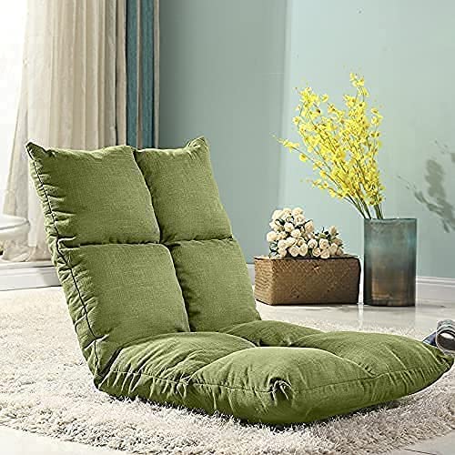 Plush floor online chair