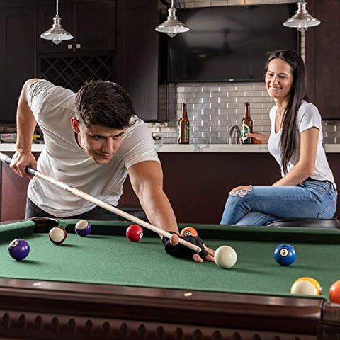 Image of PhoenixHit Pool Cue Stick Set - 58” Long Billiard Cue Stick, 19 Ounces with Accessories Included for a Memorable Billiard Experience in One Kit