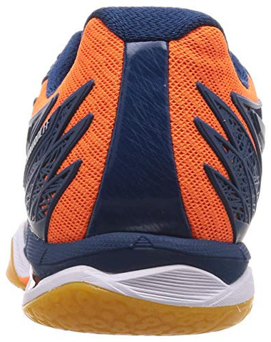 Image of ASICS Men's Court Control Ff Mako Blue/Pure Silver Badminton Shoes-6 UK (40 EU) (7 US) (1071A021)