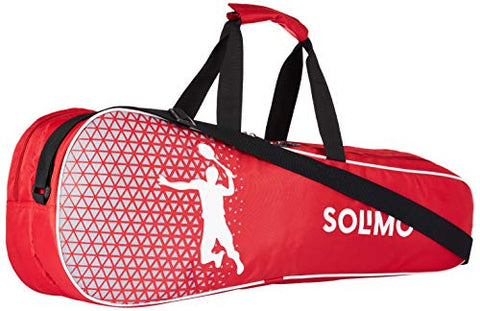 Image of Amazon Brand - Solimo Badminton Kit Bag, Rapid, Red