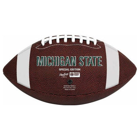 Image of NCAA Michigan State Spartans Game Time Full Size Football
