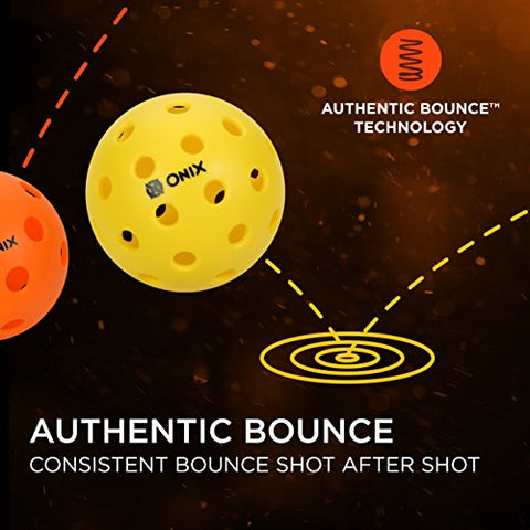 Image of Pure 2 Outdoor Pickleballs (Yellow, 6 Pack)