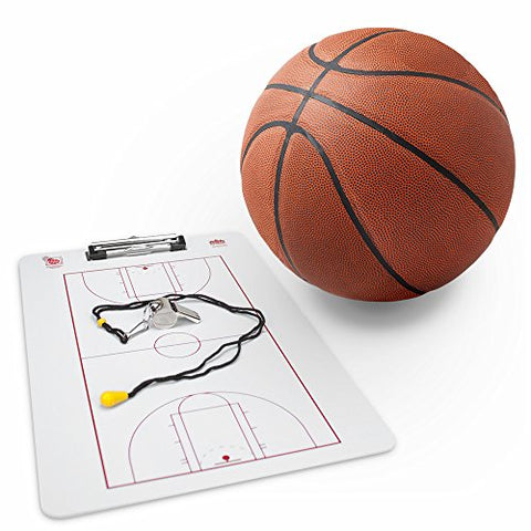 Image of Crown Sporting Goods Dry Erase Basketball Coaching Clipboard