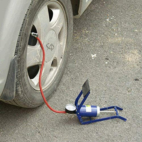 Image of FASTMART Imported Portable High Pressure Foot Air Pump Heavy Compressor Cylinder Bike Car Cycles & All Other Vehicles