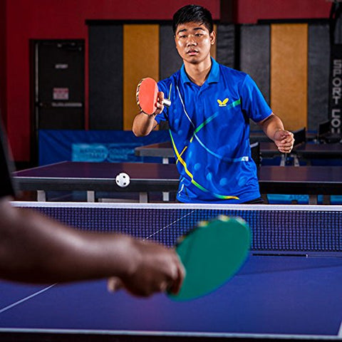 Image of Champion Sports 1 Star Table Tennis Ball Pack - Sport Theme Ping Pong Balls, Set of 6, with 40mm Seamless Design - Recreation Table Tennis Equipment, Accessories