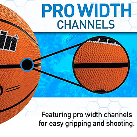 Image of Franklin Sports Grip-Rite 100 Rubber Basketball