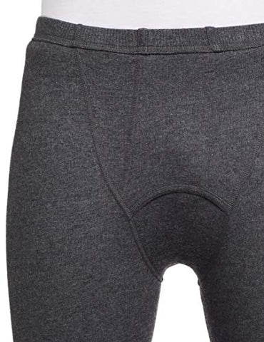 Image of Jockey Men's Snug Fit Thermal Long Johns 2420_Charcoal Melange_S