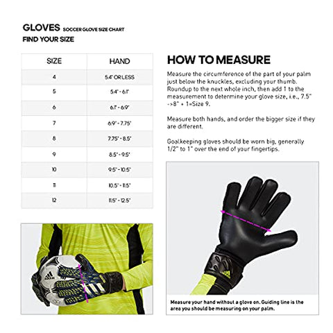 Image of adidas Adult Nemeziz Training Soccer Goalkeeper Gloves , Active Red/Silver Metallic/Solar Red , 12