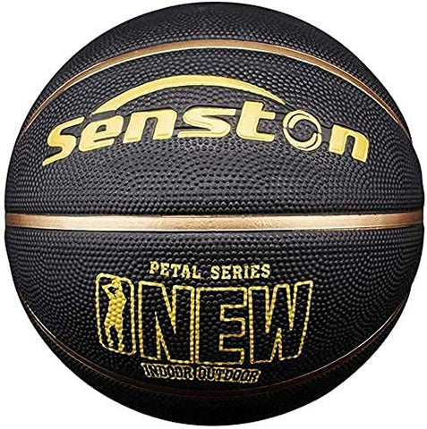 Image of Senston Basketball Outdoor/Indoor Basket Ball with Ball Air Pump Size 7