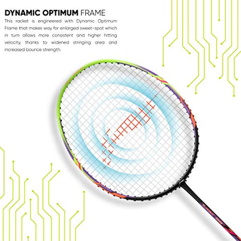 Image of Li-Ning Turbo 99 Strung Carbon Fibre Racket With Free Full Cover