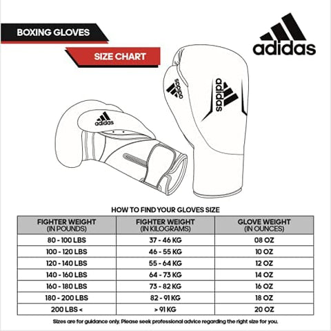 Image of adidas Boxing Gloves - Hybrid 80 - for Boxing, Kickboxing, MMA, Bag, Training & Fitness - Boxing Gloves for Men & Women - Weight (10 oz, Black/Yellow)