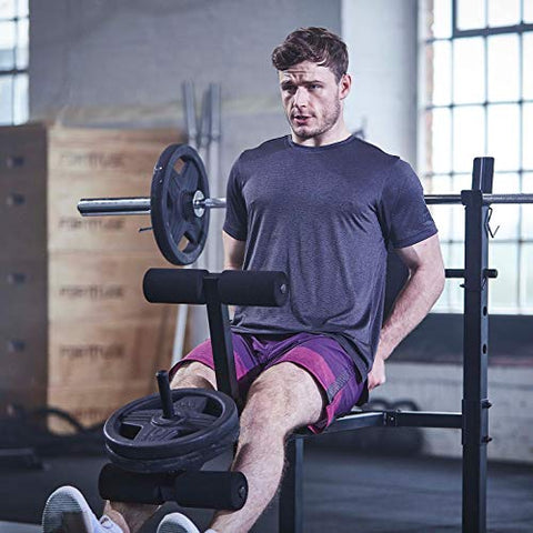 Image of Adidas Essential Steel Workout Incline Bench (Black)