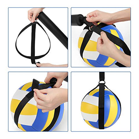 Image of Wiwaplex Volleyball Spike Trainer, Volleyball Spike Training System, Volleyball Equipment Training Improves Serving, Jumping and Arm Swing Mechanics and Spiking Power