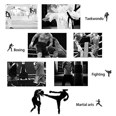 Image of TLBTEK 2PCS Black Curved Punching Mitts Boxing Pads Hand Target Boxing Pads Gloves Training Focus Pads Kickboxing Muay Thai MMA Martial Art UFC Punch Mitts for Kids,Men & Women