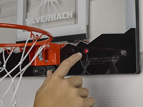 Image of Silverback LED Mini Basketball Hoop Set, 23"