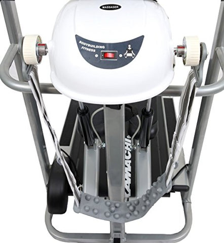 Image of KAMACHI 6 in 1 Home use Manual Treadmill with Electric Vibrator, Twister, Stepper, Pushup Bar, 3 Level Manual Incline & Multifunction Treadmill for Home
