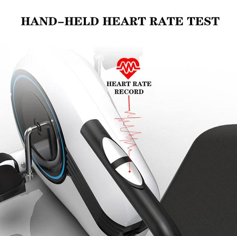 Image of Dolphy Horizontal magnetic control Recumbent exercise bike with 8 Levels Resistance | LCD Monitor, Indoor Cardio Training Workout for Home fitness