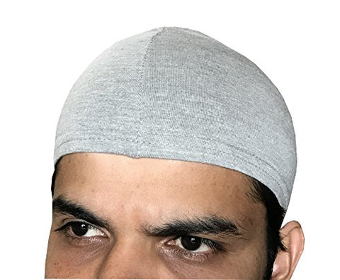Image of Elk Men's & Women's Cotton Helmet Cap (Pack Of 3_Multicolor)