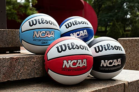 Image of Wilson Killer Crossover Basketball, Blue/White, Youth - 27.5"