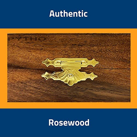 Image of Pytho Handmade Wooden Chess Set with Magnatic Board and Hand Carved Chess Pieces (12 Inches) Pack Of 1, Multicolor