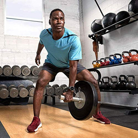 Image of Garmin vívomove 3S, Hybrid Smartwatch with Real Watch Hands and Hidden Touchscreen Display, Silver with Granite Blue Case and Band, Grey