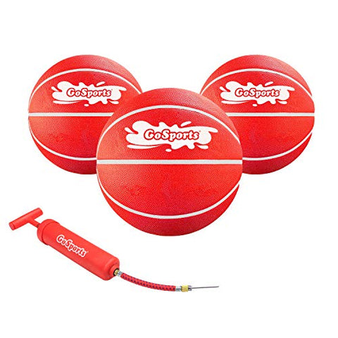 Image of GoSports Swimming Pool Basketballs 3 Pack | Great for Floating Water Basketball Hoops