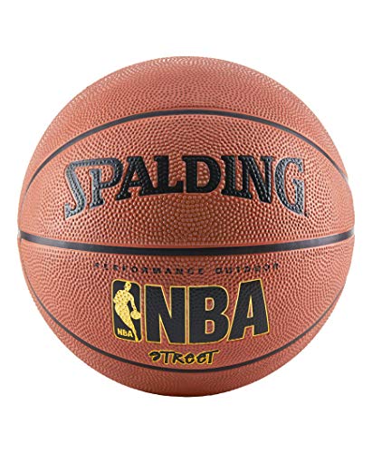 Spalding Triple Threat Rubber Size 7 (29.5) Basketball - Orange